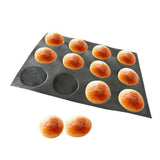 Maxbell 12 Cup Silicone Muffin Pan - Non-Stick Cupcake Pan - BPA Free Baking Mold - Dishwasher Safe - Aladdin Shoppers