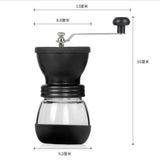 Maxbell Manual Coffee Grinder with Airtight Canister, Conical Burr Mill - Aladdin Shoppers