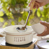 Maxbell Stovetop Enamel Stock Pot Cooking Stew Soup Cooking Pan Stockpot Hob - Aladdin Shoppers