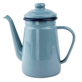 Maxbell 1000ml Enamel Teapot Vintage Loose Leaf Tea Coffee Tea Water Pot Kettle - Aladdin Shoppers