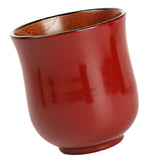 Maxbell Handmade Wooden Tea Cup Coffee Mug Handmade Mugs Natural Wood Cups Red - Aladdin Shoppers