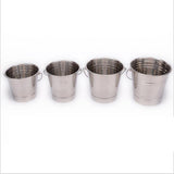 Maxbell 2PCS Portable Stainless Steel Ice Bucket Champagne Wine Beer Cooler 1.5L/2L