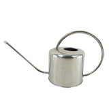 900ml Long Spout Houseplant Watering Pot Stainless Steel Silver Watering Can Home Garden Ornament - Aladdin Shoppers