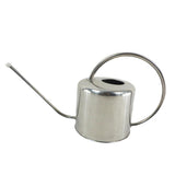 900ml Long Spout Houseplant Watering Pot Stainless Steel Silver Watering Can Home Garden Ornament - Aladdin Shoppers