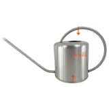 Maxbell Watering Pot, Stainless Steel Watering Can 1500mL Garden Plant Flower Long Mouth Sprinkling Pot, Plant Watering Can - Aladdin Shoppers