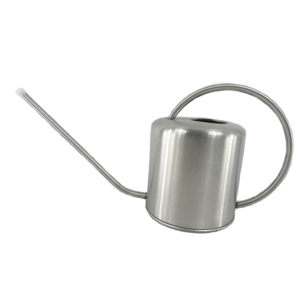 Maxbell Maxbell Watering Pot, Stainless Steel Watering Can 1500mL Garden Plant Flower Long Mouth Sprinkling Pot, Plant Watering Can