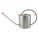 Maxbell Watering Pot, Stainless Steel Watering Can 1500mL Garden Plant Flower Long Mouth Sprinkling Pot, Plant Watering Can - Aladdin Shoppers