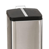 Maxbell 6L/ 1.6 Gallon Step Trash Can, Pedal Bin with Plastic Inner Buckets and Carry Handles, Fingerprint Proof Stainless Steel, Slow Close - Aladdin Shoppers