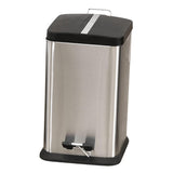 Maxbell 6L/ 1.6 Gallon Step Trash Can, Pedal Bin with Plastic Inner Buckets and Carry Handles, Fingerprint Proof Stainless Steel, Slow Close - Aladdin Shoppers