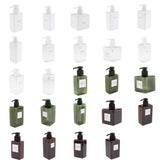 Maxbell 2pcs Foaming Soap Pump Dispenser Cosmetic Container Bottle 100ml 250ml White