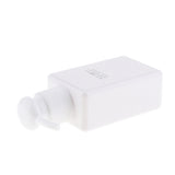 Maxbell 2pcs Foaming Soap Pump Dispenser Cosmetic Container Bottle 100ml 250ml White