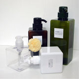 Maxbell 2pcs Foaming Soap Pump Dispenser Cosmetic Container Bottle 100ml 150ml Brown