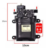 Diaphragm Pump Water Pressure DC 12V 5.5 L/Min 116 PSI 80W Electric Self Priming Sprayer Pump for RV Caravan Marine Boat Lawn - Aladdin Shoppers