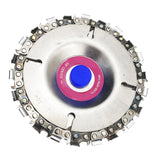 22 Tooth 4-inch Cut Grinder Disc and Chain For 4 inch 4-1/2-inch Angle Grinder Arbor - Aladdin Shoppers