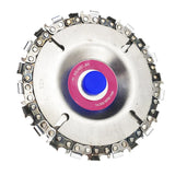 22 Tooth 4-inch Cut Grinder Disc and Chain For 4 inch 4-1/2-inch Angle Grinder Arbor - Aladdin Shoppers