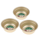 Maxbell 2 Pieces Yellow Aluminum Mixing Bowl Korean Style Nesting Bowl