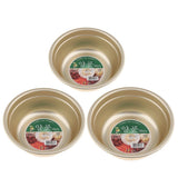 Maxbell 2 Pieces Yellow Aluminum Mixing Bowl Korean Style Nesting Bowl