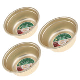 Maxbell 2 Pieces Yellow Aluminum Mixing Bowl Korean Style Nesting Bowl