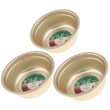 Maxbell 2 Pieces Yellow Aluminum Mixing Bowl Korean Style Nesting Bowl