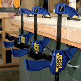 6 Inch F Wood Working Clamp Bar Grip Ratchet Release Squeeze Hand DIY Tool - Aladdin Shoppers