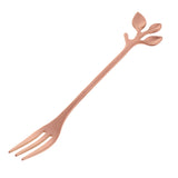 Salad Forks Stainless Steel Flatware Appetizer Dessert Forks Rose Golden