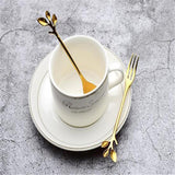 Maxbell 2pcs Stainless Steel Mini Sauce Pan Nonstick Small Milk Pan and Spoon 50ml