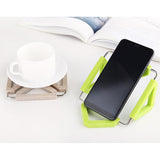 Kitchen Trivet Mat Adjustable Stainless Steel Silicone Pot Holder Table Pad Green