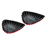 2Pcs Nonstick Tart Pan Tartlet Mold Egg Tart Tin Muffin Cake Mould 75X20mm