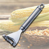 Corn Stripper Threshing Stainless Steel Corn Scraper Pitter Corer Thresher Cob Kerneler Cutter