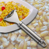 Corn Stripper Threshing Stainless Steel Corn Scraper Pitter Corer Thresher Cob Kerneler Cutter