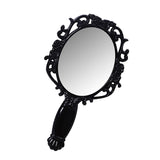 Maxbell Maxbell Travel Portable HD Handheld Cosmetic Vanity Mirror Makeup Beauty Tool Black