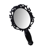 Maxbell Maxbell Travel Portable HD Handheld Cosmetic Vanity Mirror Makeup Beauty Tool Black