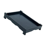 Maxbell Maxbell Wood Serving Tray Breakfast Decorative Food Coffee Tea  360X250X55cm black