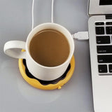 Maxbell Cup Mat USB Electrical Heating Pad Coffee Cup Warmer Coaster 5V 1.5A