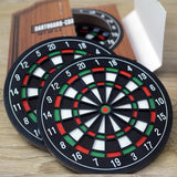 Maxbell 4pcs Mini Kitchen Table Mat Dart Board Cup Pad Coaster Placemat