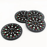 Maxbell 4pcs Mini Kitchen Table Mat Dart Board Cup Pad Coaster Placemat