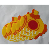 Maxbell 10pcs Bath Tub Non Slip Safety Treads Sticker Bathroom  Submarine/Whale