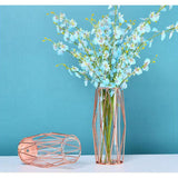 Maxbell Nordic Iron Flower Vase Decorative Flower Vase For Home Decor Champaign-S
