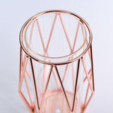 Maxbell Nordic Iron Flower Vase Decorative Flower Vase For Home Decor Champaign-S