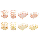 Maxbell Elegant Tabletop Organizer Makeup Kitchen Storage Basket Bin Box for Closet