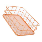 Maxbell Elegant Tabletop Organizer Makeup Kitchen Storage Basket Bin Box for Closet