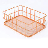Maxbell Elegant Tabletop Organizer Makeup Kitchen Storage Basket Bin Box for Closet