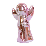 Maxbell Ceramic Fairy Angel Shaped Figurine Ornament Gift Home Decoration  Pink