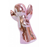 Maxbell Ceramic Fairy Angel Shaped Figurine Ornament Gift Home Decoration  Pink