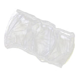 Maxbell Maxbell Bird Parrot Cage Cover Breathable Net Skirt Decor Seed Food Catcher White
