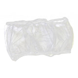 Maxbell Maxbell Bird Parrot Cage Cover Breathable Net Skirt Decor Seed Food Catcher White