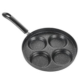 Aluminum 4 Cup Egg Frying Pan Non-stick Kitchen Cooking Pot Egg Fryer