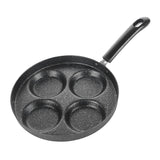 Aluminum 4 Cup Egg Frying Pan Non-stick Kitchen Cooking Pot Egg Fryer