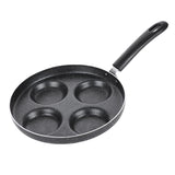 Aluminum 4 Cup Egg Frying Pan Non-stick Kitchen Cooking Pot Egg Fryer