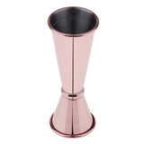 Maxbell Stainless Cocktail Jigger Wine Mixer Measuring Double Cup Bar Supplies Red
